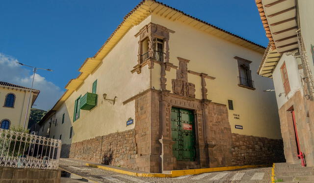 La Casa del Almirante, Cusco, donde vivió La Serna durante su virreinato. Foto: Difusión