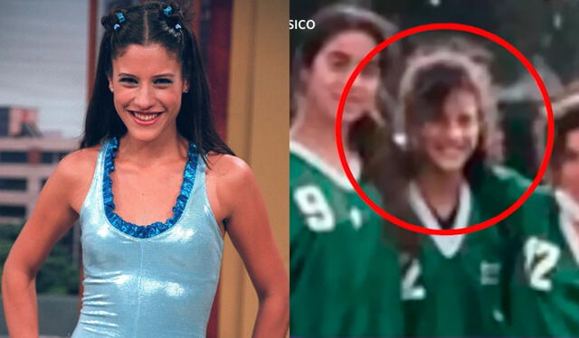 María Pía Copello antes de hacer su debut televisivo fue voleibolista. Foto: composición LR/La República/captura de América TV   