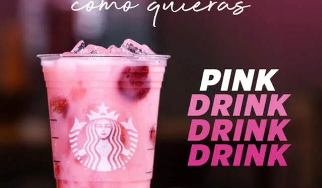 BLACKPINK x Starbucks: ¿la bebida 'pink drink' está inspirada en el grupo de k-pop?