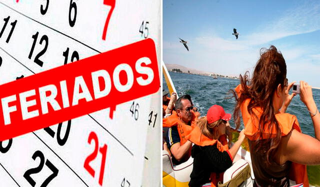  Revisa el calendario oficial de feriados y días no laborables. Foto: Difusión   