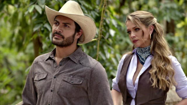 Carolina Miranda y Andrés Palacios protagonizan 'Tierra de esperanza'. Foto: Televisa Univision 