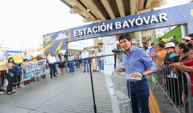  La estación final de la Línea 1 del Metro de Lima y Callao se ubica en San Juan de Lurigancho. Foto: Municipalidad de San Juan de Lurigancho   