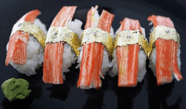  Sushi de oriente. Foto: difusión   