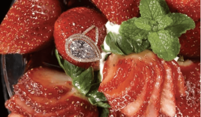  Fresas Arnaud, el plato más caro del mundo. Foto: Tiempo X 