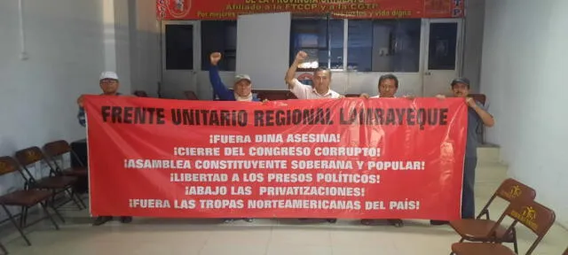  Gremios de Lambayeque anunciaron protestas en Chiclayo. Foto: Rosa Quincho/La República   