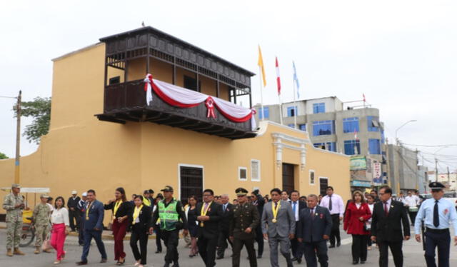  El histórico balcón de Huaura reabrió sus puertas después de más de tres años de permanecer cerrado. Foto: difusión   