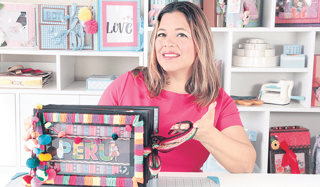  La autora. Kárliz es una emprendedora editorial peruana. Foto: difusión    