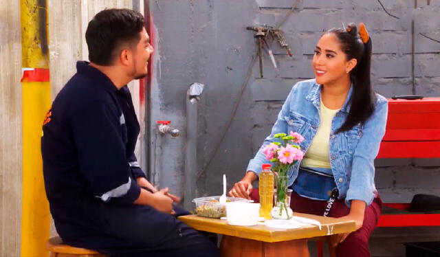 Aunque fue amable, 'Patty' rechazó otra vez a Joel. Foto: América TV   