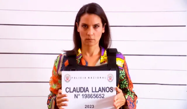 Claudia Llanos fue capturada por la Policía, pero siguió haciendo de las suyas. Foto: América TV   