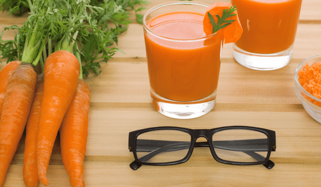 La zanahoria también puede consumirse como extracto. Foto: difusión 