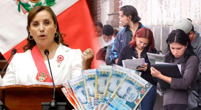  ¿A cuánto incrementaría el sueldo mínimo en Perú?. Foto: composición LR/Andina/GLR   