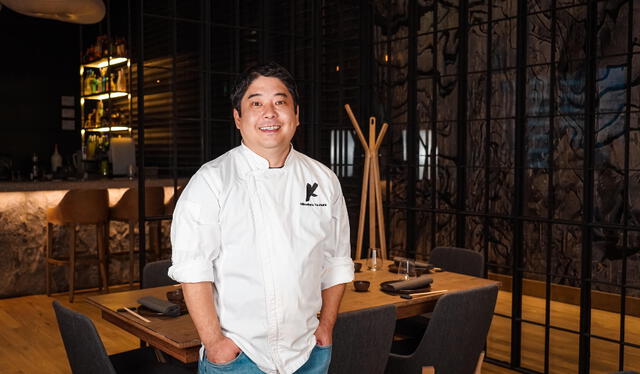  Mitsuharu Tsumura, dueño de Maido, es propietario de Karai, restaurante de comida nikkei en Chile. Foto: La Tercera 