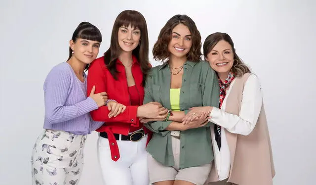 Claudia Martín, Gabriela de la Garza, María Sorté y Romina Poza protagonizan 'Vencer la culpa'. Foto: Televisa-Univision 