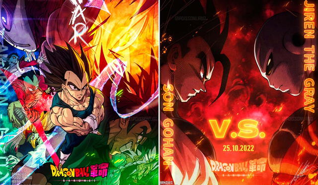  Estas son las portadas de algunos capítulos del manga de ‘Dragon Ball Kakumei’. Foto: @ReenkoDBK/Twitter   