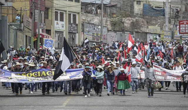 Protestas en Arequipa se realizarán desde el mes de septiembre. Foto: Rodrigo Talavera / La República    
