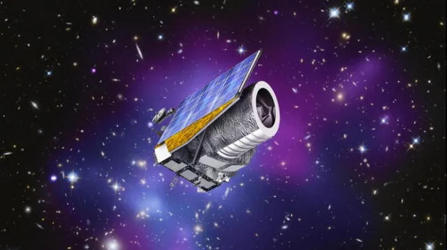  El telescopio Euclid fue lanzado con un cohete de SpaceX. Foto: ESA   