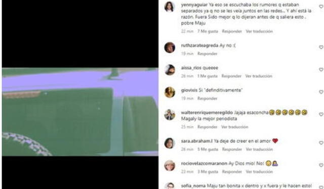  Usuarios lamentaron 'ampay' de esposo de Maju Mantilla. Foto: Gustavo Salcedo/Instagram    