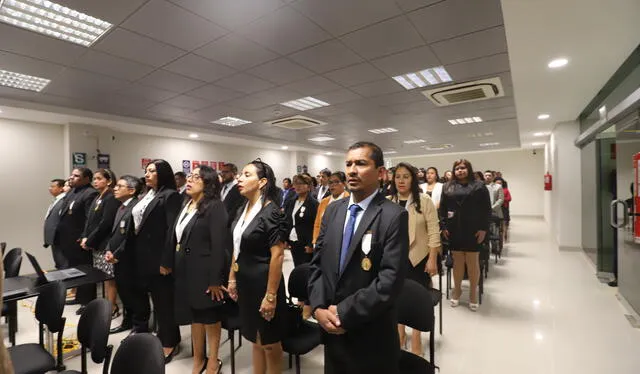  <strong>Corte de Sullana,</strong> reconoció labor de los jueces para atender los procesos judiciales.    