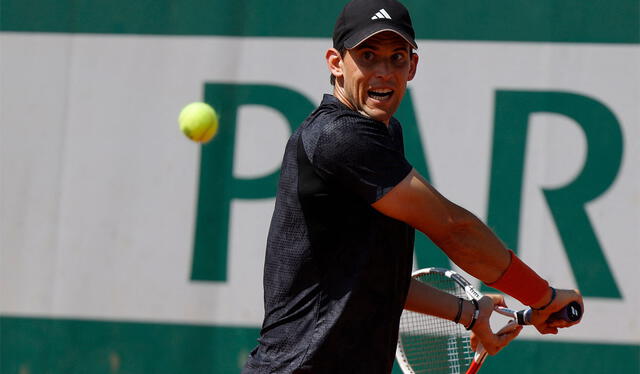 Dominic Thiem vuelve a la final de un torneo ATP después de tres años. Foto: AFP   