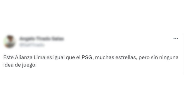  Hinchas reaccionan en las redes sociales por la victoria de Alianza Lima. Foto: Twitter   