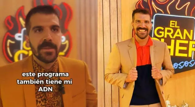  José Peláez responde si se queda en "El gran chef famosos". Foto: captura/TikTok   