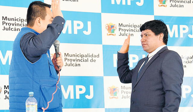  Víctima. Tarsis Reyes, alcalde de Julcán, fue extorsionado. Foto: difusión   