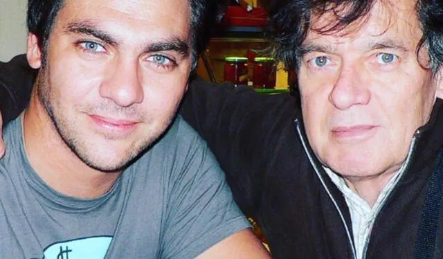 Joaquín de Orbegoso y su padre Guillermo de Orbegoso Orbegoso. Foto: captura de Instagram   