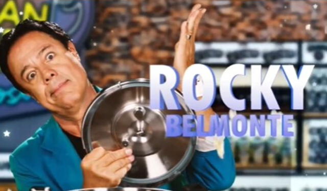 Rocky Belmonte en 'El gran chef'. Foto: difusión   