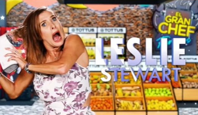 Leslie Stewart es confirmada como la nueva integrrante de 'El gran chef: famosos'. foto: difusión    