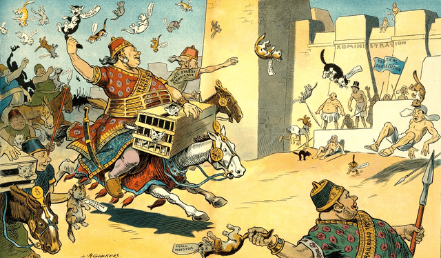 Batalla de Pelusio, persas atacan con gatos a egipcios