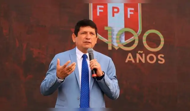  El presidente de la FPF, Agustín Lozano, viene siendo investigado por la fiscalía por el presunto delito de organización criminal. Foto: composición GLR   