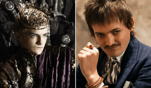 Así lucía Gleeson como Joffrey Baratheon (izquierda) y así lucirá en ‘The famous five’ (derecha). Foto: composición LR/HBO/Film Updates Twitter   
