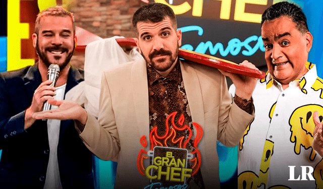   This program surprised and led the rating this last Saturday, August 5.  Photo: composition by Álvaro Lozano/La República/América TV/Instagram/The great chef: celebrities/ATV   