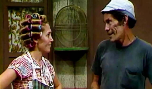 'Don Ramón' y 'Doña Florinda' no se llevaban bien como compañeros de trabajo. Foto: Televisa   