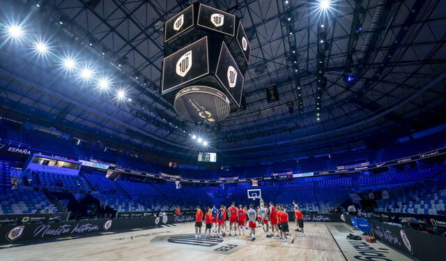 El Palacio de Deportes José María Martín Carpena acogerá el amistoso de baloncesto entre España vs. Eslovenia. Foto: Baloncesto España   