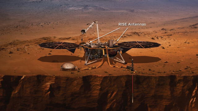  El equipo de la nave Insight permitió investigar la duración de los giros de Marte con precisión. Foto: Nasa   
