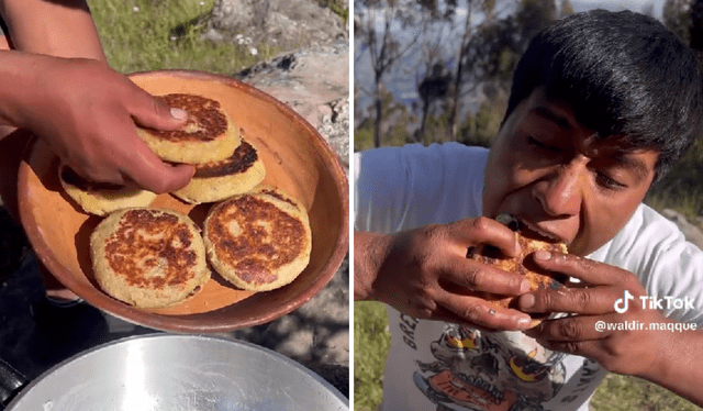  El influencer también prepara otros platillos como sushi. Foto: composición LR/captura de video/@waldir.maqque/TikTok.    