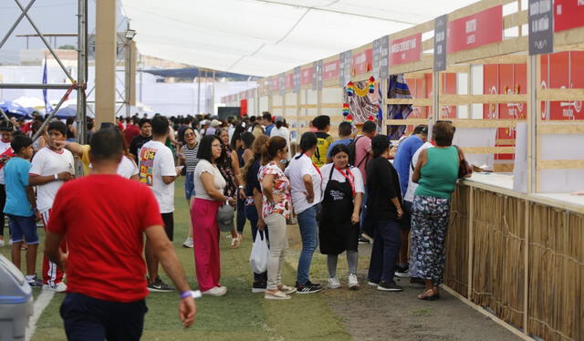 Se espera que el 10% de los visitantes a la feria gastronómica provengan de Ecuador. Foto: Antonio Melgarejo / La República 