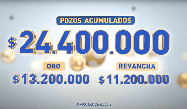  Pozo millonario del sorteo 5 de Oro. Foto: 5 de oro    
