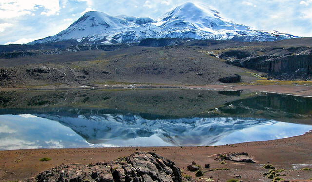  El Coropuna es un complejo nevado volcánico y es considerado como uno de los más altos del Perú. Foto: Wikipedia   