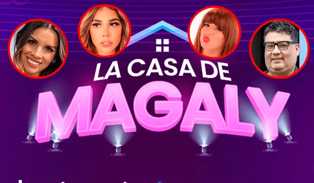  'La casa de Magaly' dará qué hablar en el mundo de la farándula nacional. Foto: Composición LR / Captura ATV / Instagram / Fiorella Retiz / Gabriela Serpa / La Uchulú / difusión   