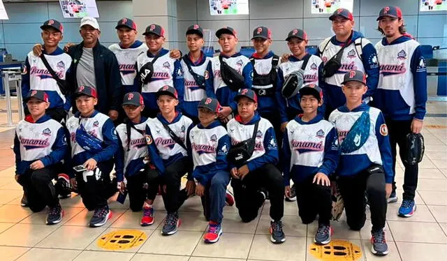 Integrantes del equipo de Pequeñas Ligas que representará a Panamá en la Serie Mundial. Foto: @yosoyc9/Instagram   
