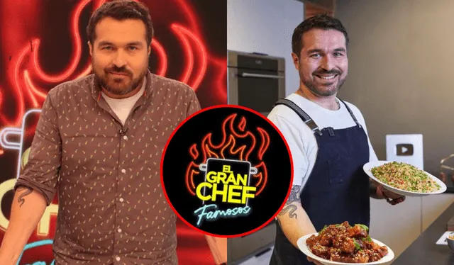 Giacomo Bocchio se desenvuelve como jurado en el reality de cocina "El gran chef: famosos". Foto: composición LR/"El gran chef: famosos"/ Instagram   