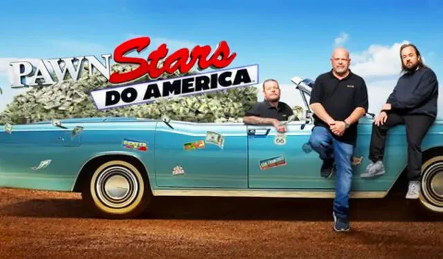 El nuevo programa de Rick Harrison se llama 'Pawn Stars do America'. Foto: History Channel 