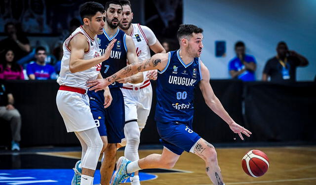 Uruguay cayó ante Chile por 78-70 en su último partido. Foto: FIBA   