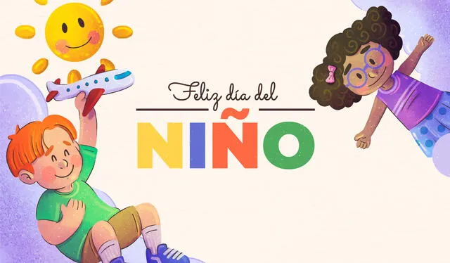 Las mejores imágenes y tarjetas por el Día del Niño en Perú. Foto: Freepik   