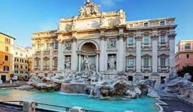  Fontana di Trevi. Foto: Google 