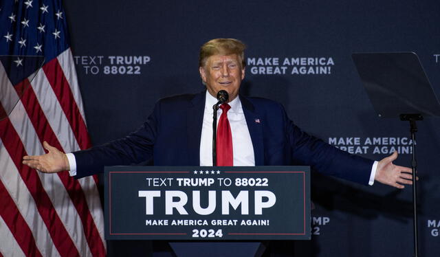 Donald Trump buscará retomar la presidencia de Estados Unidos en las elecciones de 2024. Foto: AFP   