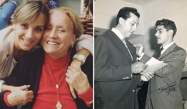 El padre y la madre de Milene Vásquez estuvieron vinculados a las artes escénicas. Foto: composición LR/captura de TV/Blog Reemembranzas   