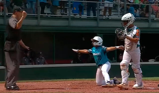 Venezuela enfrentó a Curazao en un juego reñido, pero que perdió hacia el último inning. Foto: LLWS   